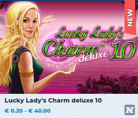 nuova slot lucky lady's charm 10