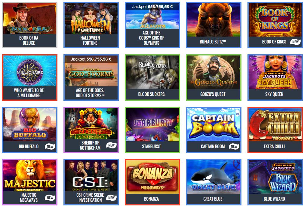 tutti i giochi di slot machine più giocati nel sito ufficiale WWWSNAICASINO
