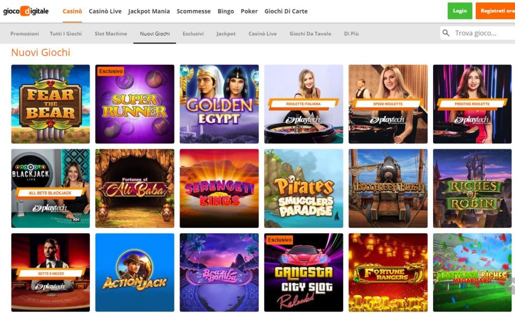 nuovi giochi slot machine gratis
