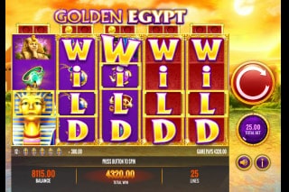 wild slot machine golden egypt