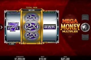 Mega Money Multiplier Slot vincita gioco 