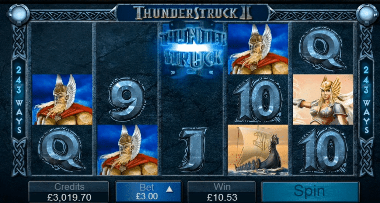 Slot Thunderstruck 2 - Bonus Casino e Slot Fino a 1000€ su Betway