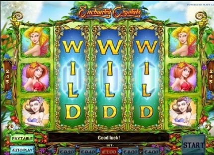 Enchanted Crystals Mobile Slot Wilds