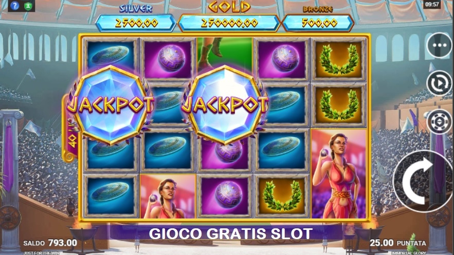 gioco slot gratis immortal glory