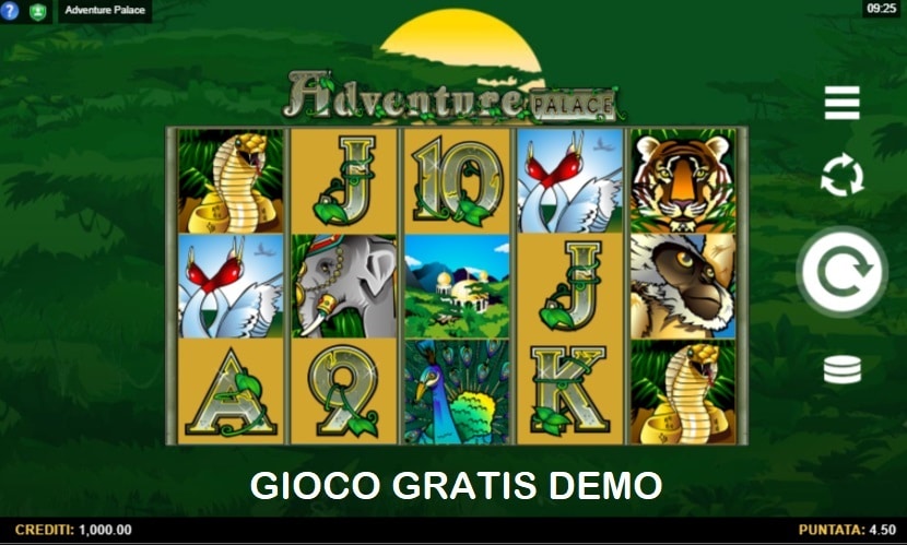 gioco slot gratis Adventure Palace Demo Slots