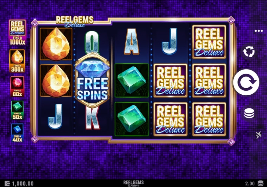 gioco gratis slot machine della reel gems deluxe