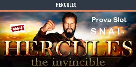 Slot Hercules l'invincibile gioco slot machine online