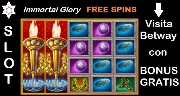 freespins slot immortal glory
