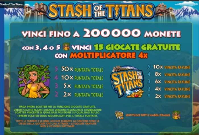 vincita slot machine online fino a 200 000 monete e giocate gratuite con moltiplicatore 50x